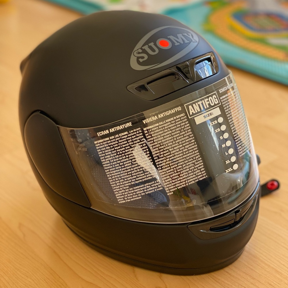 Suomy Apex mono black helmet